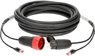 Klotz hybridní kabel CAT5e a napájení 1 x RJ45 + Schuko - 20m