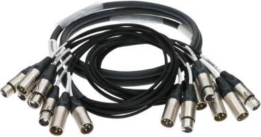 Klotz digitální skupinový kabel - AES/EBU 4/4 XLR 3p, 5m