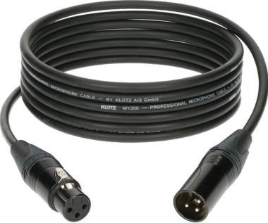 Klotz M1 pro mikrofonkábel XLR 3p mama/papa Neutrik csatlakozók - 20m