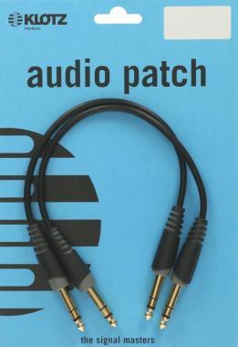 Klotz patch kabel jack-jack, symetrický, 0,9m