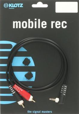 Klotz Y-kabel 3,5 mm TRS - 2x RCA - lehký - 2m