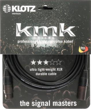 Klotz KMK mikrofonkábel - könnyű és strapabíró XLR 3p mama/papa Neutrik csatlakozók - 15m