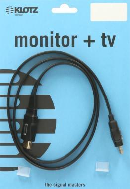 Klotz HDMI nagysebességű Ethernet lapos kábel - 5m