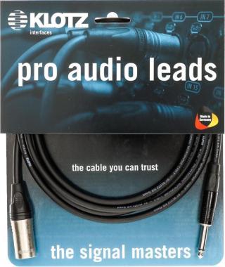 Klotz pro analóg audiokábel - aszimmetrikus Klotz XLR papa - aszimmetrikus jack - 2m