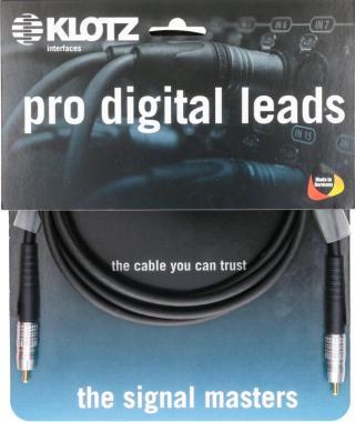 Klotz pro digitális vezetékek SPDIF kábel RCA - RCA - 10m
