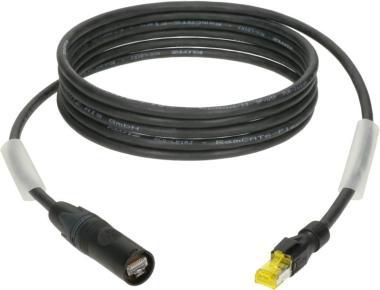 Klotz síťový kabel CAT6 (SF/UTP), etherCON - RJ45, 1m