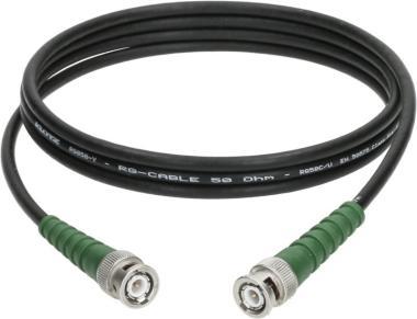 Klotz flexibilis 50 ohmos koaxkábel - RG58C/U Telegärtner BNC csatlakozókkal - 20m
