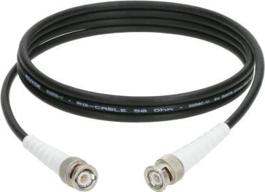 Klotz flexibilis 50 ohmos koaxkábel - RG58C/U BNC csatlakozóval Telegärtner - 0,5m