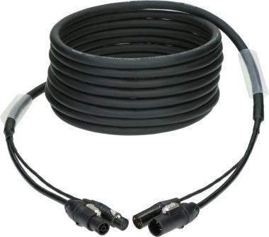 Klotz hybridní DMX a napájecí kabel 3G2.5 XLR 5p + powerCON TRUE1 - 2m