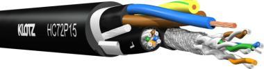 Klotz hybridní kabel 2 x CAT7 patch + napájení 1,5 mm²