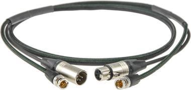 Klotz HD-PowerLink DC videokabel, BNC a XLR 4p konektory, 1m