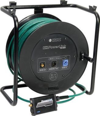 Klotz HD-PowerLink DC kabel - 1,5 Gbit/s - 0,8m