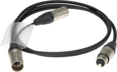 Klotz HD-PowerLink ITC és tie line kimeneti kábel XLR 7p papa - XLR 5p mama, XLR 3p papa - 1,5m