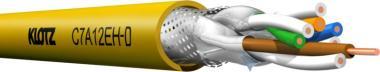 Klotz CAT7 adatkábel AWG 22/1 - S/FTP - 1200 MHz - FRNC Dca - 500m
