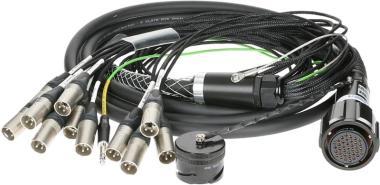 Klotz RMP-12 XLR kabel - 10m, digitální fanout, PVC