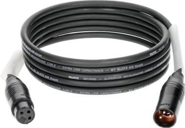 Klotz M2 mikrofonkábel nagy kiszerelésben (10 db) XLR 3p mama/papa Klotz csatlakozók - 2m