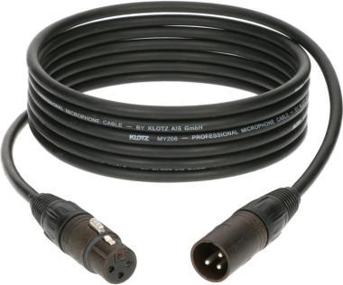 Klotz KMK mikrofonkábel - könnyű és strapabíró XLR 3p mama/papa Neutrik csatlakozók - 25m