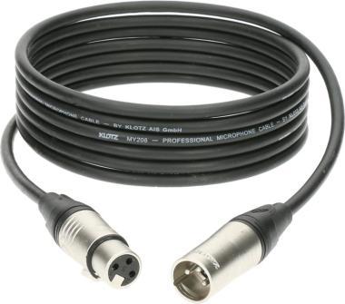 Klotz M1 pro mikrofonkábel XLR 3p mama/papa Klotz csatlakozók - 25m