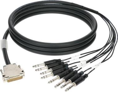 Klotz TASCAM D-Sub 25p papa - 8 x TRS 8-cs. analóg loom - szimmetrikus - 5 m - 5m