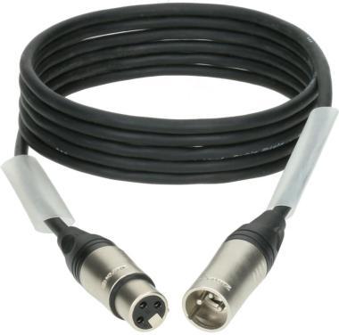 Klotz OT206YS dupla árnyékolt AES és DMX kábel XLR 3p mama/papa nikkel Klotz csatlakozók - 10m