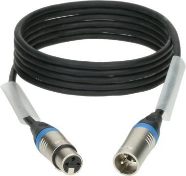 Klotz OT206YS dupla árnyékolt AES és DMX kábel XLR 3p mama/papa nikkel Klotz csatlakozók - 10m