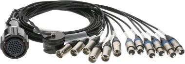 Klotz OT1000 - RMP 37p mama - 6x XLR 3p mama / 6x XLR 3p papa 12-cs. - digitális fanout - PVC - 1,2m
