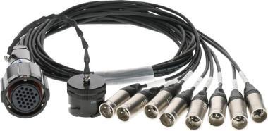 Klotz OT1000 - RMP 25p mama - 8x XLR 3p papa 8-cs. - digitális fanout - PVC - 1,2m