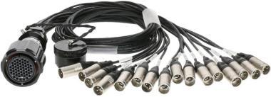 Klotz OT1000 - RMP 54p mama - 16x XLR papa 16-cs. - digitális fanout - PVC - 1,2m