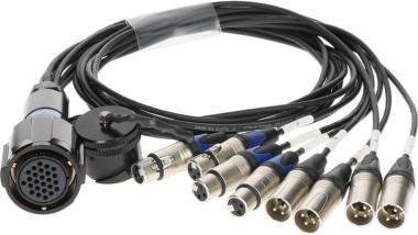 Klotz OT1000 - RMP 25p mama - 4x XLR 3p mama / 4x XLR 3p papa 8-cs. - digitális fanout - PVC - 1,2m