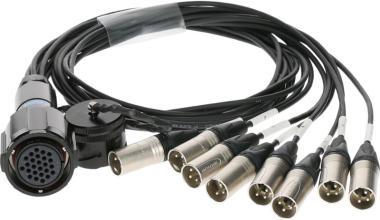 Klotz OT1000 - RMP 25p mama - 8x XLR 3p papa 8-cs. - digitális fanout - PVC - 1,2m