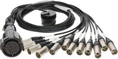 Klotz OT1000 - RMP 37p mama - 12x XLR 3p papa 12-cs. - digitális fanout - PVC - 1,2m