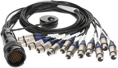 Klotz OT1000 - RMP 37p papa - 12x XLR 3p mama 12-cs. - digitális fanout - PVC - 1,2m