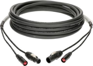 Klotz CAT5e és táp 3G1.5 hibrid kábel 1 x etherCON + powerCON TRUE1 - 20m