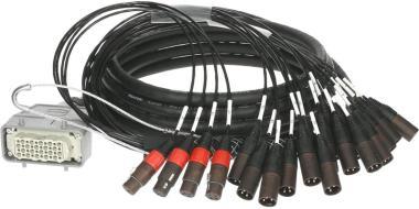 Klotz PolyLIVE - FSD HAN® 40p mama - 16x XLR papa / 4x XLR mama 20-cs. analóg fanout - PVC - 20m