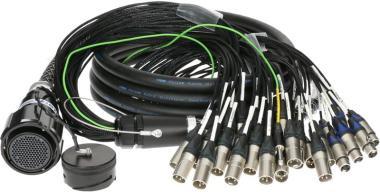 Klotz RMP-32 XLR kabel - 24x XLR samec, 8x XLR samice, 15m
