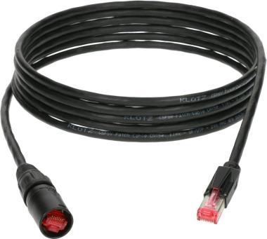 Klotz PVC köpenyes, rugalmas, pro patch kábel CAT5e / etherCON - RJ45 - 5m