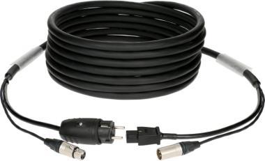 Klotz audio és táp 3G1.5 hibrid kábel XLR 3p + Schuko => IEC - 3m