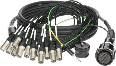 Klotz PolyLIVE - RMP 37p mama - 12x XLR papa 12-cs. analóg fanout - PVC - 20m