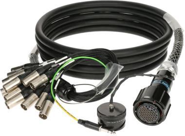 Klotz PolyLIVE - RMP 54p mama - 16x XLR papa 16-cs. analóg fanout - PVC - 3m
