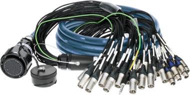 Klotz PolySTAR - RMP 150p mama - 24x XLR papa / 8x XLR mama 32 csatornás - analóg fanout - PUR - 25m