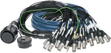 Klotz PolySTAR - RMP 150p mama - 32x XLR papa 32-cs. analóg fanout - PUR - 20m