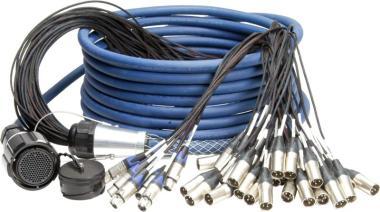 Klotz RMP-40 XLR kabel - 32x XLR samec, 8x XLR samice, 6m