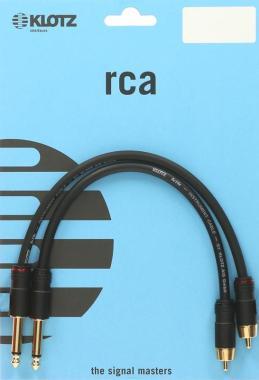 Klotz RCA - Jack kábel aranyozott érintkezőkkel - 3m