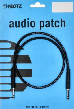Klotz patch kabel XLR-Jack, černý, 0,6m