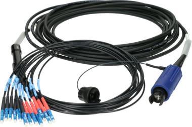 Klotz optický kabel SmartBeam DODEKA 12 - 12x LC/UPC, single-mode OS2, 1m