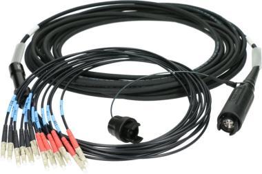 Klotz optický kabel SmartBeam DODEKA 12 - 12x LC/UPC, multimode OM4, 1m