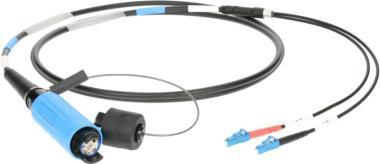 Klotz SmartBeam DUO - 2x LC/UPC breakout kábel FiberLink - single-mode OS2 - 50m