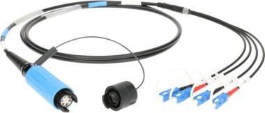 Klotz SmartBeam QUAD - 4x SC/UPC breakout kábel FiberLink - single-mode OS2 - 30m