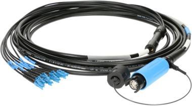 Klotz SmartBeam OCTO - 8x LC/UPC breakout kábel FiberLink - single-mode OS2 - 5m