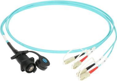 Klotz SmartBeam QUAD d-sorozat 4x SC/UPC installációs adapter - multimód - 2m